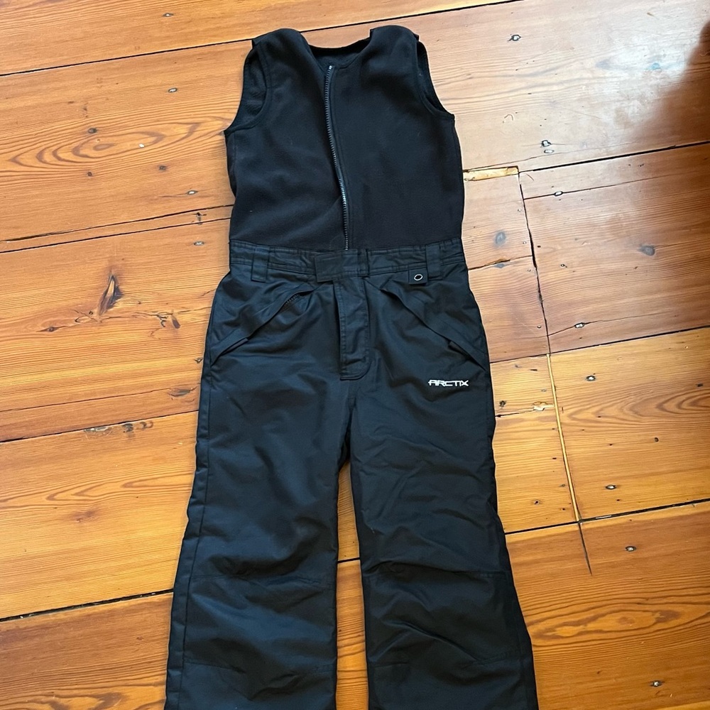 Arctix Size Small (8) Fleece Ski/Snow Bibs